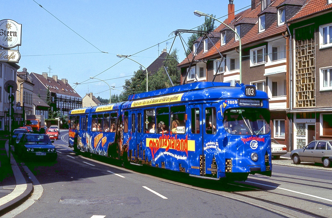 Essen 1859, Johann Kruse Straße, 06.08.1992.
