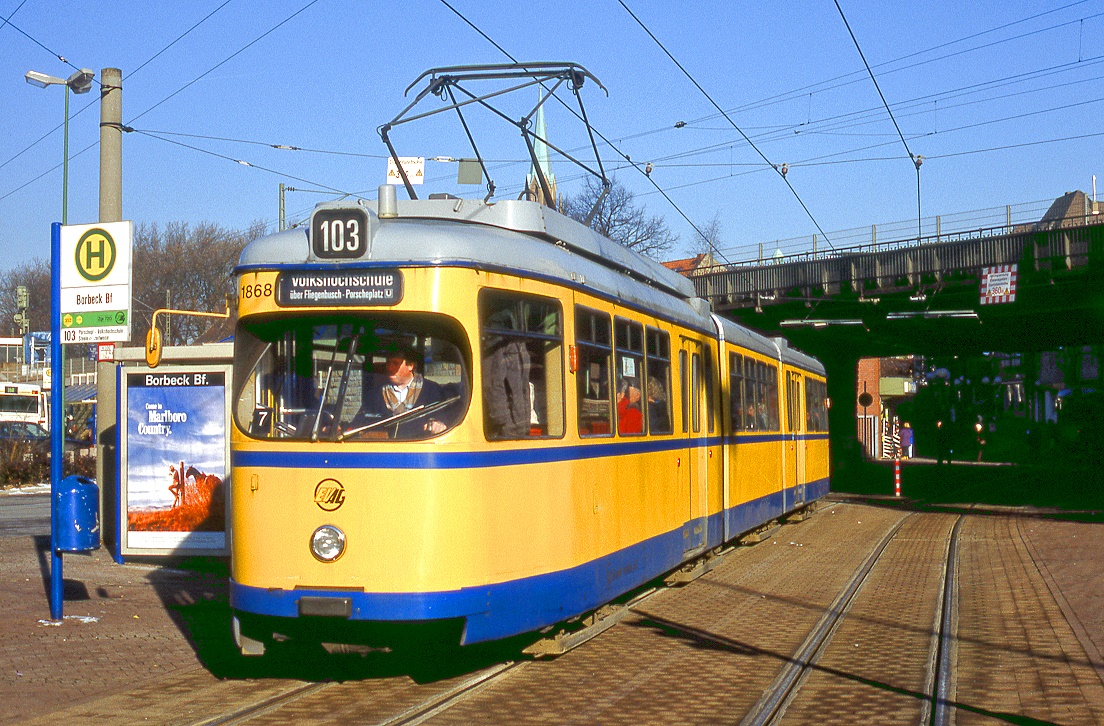 Essen 1868, Borbecker Straße, 01.02.1996.
