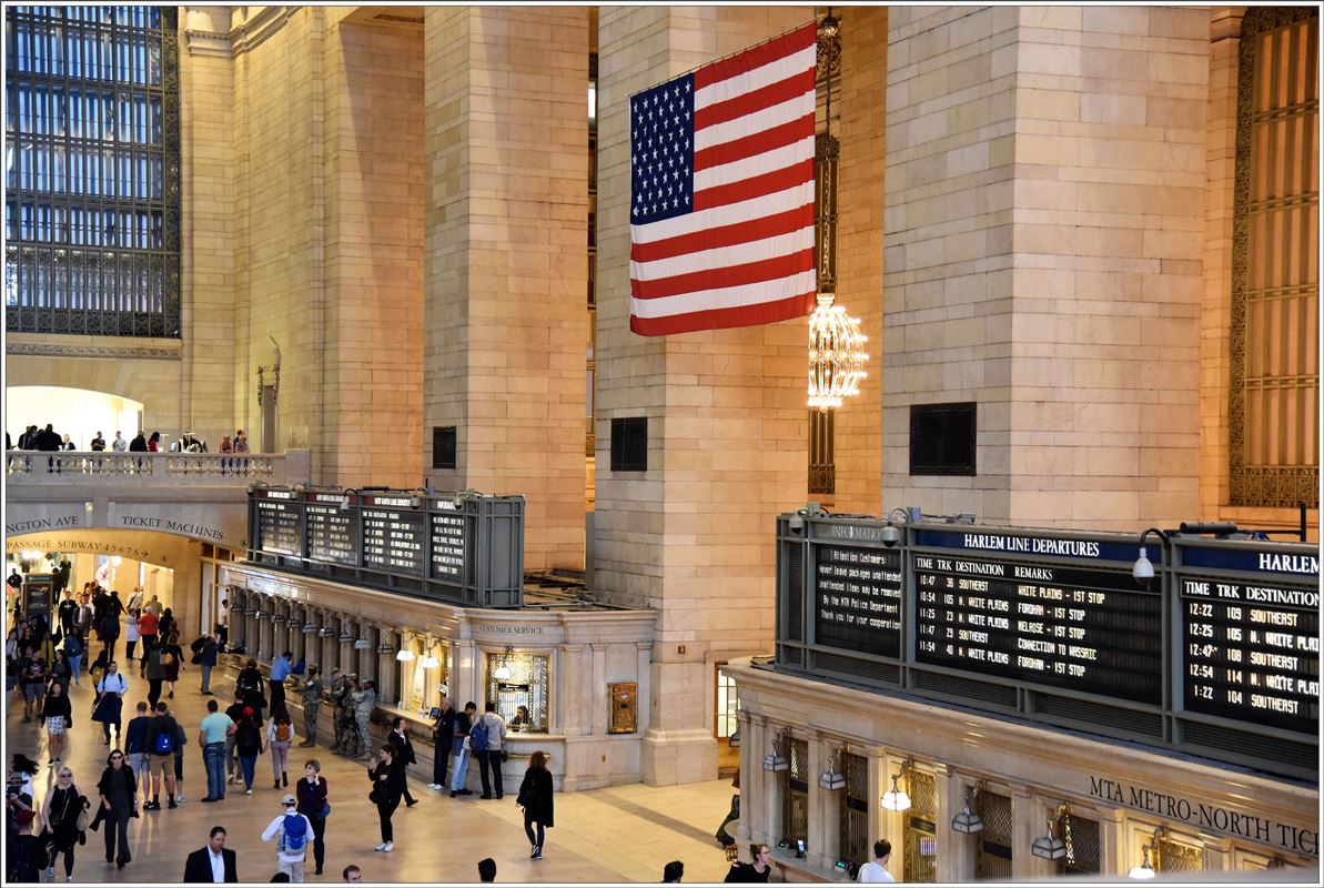 Grand Central Terminal Manhatten New York. (04.10.2017)
