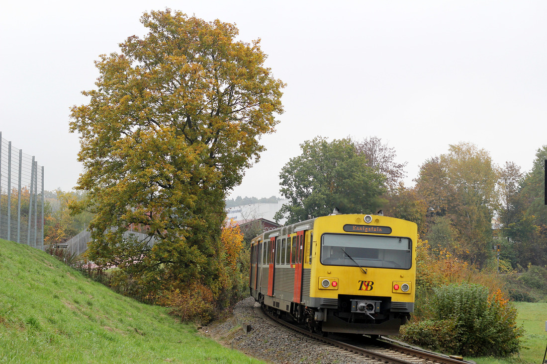 HLB bzw. TSB VT2E (genaue Fahrzeugnummer unbekannt) // Königstein im Taunus // 28. Oktober 2016
