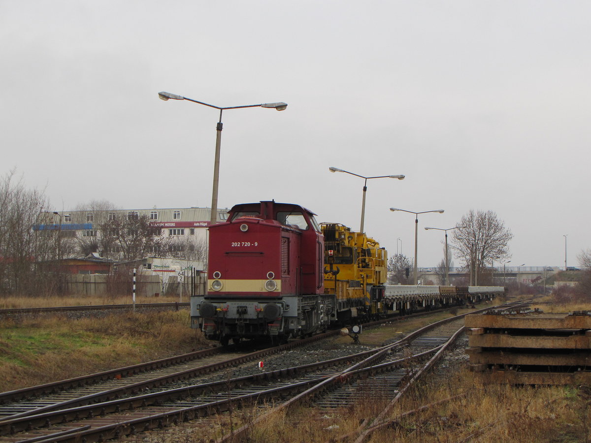 HTS 202 720-9 am 02.01.2016 in Erfurt Nord.