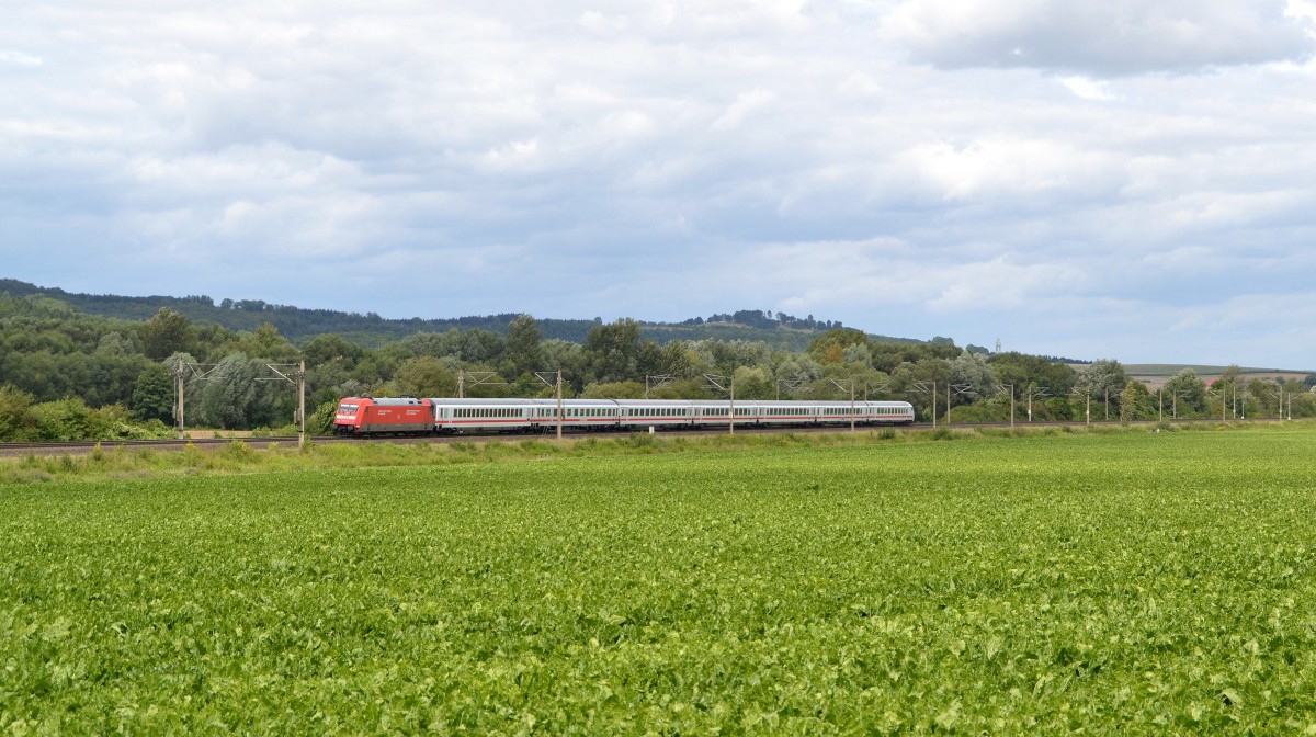 IC 2374 Karlsruhe - HH-Altona am 17.08.2014 bei Nörten-Hardenberg