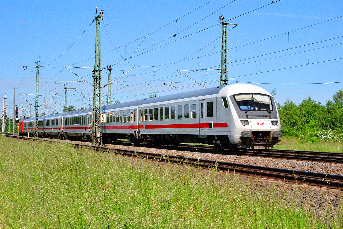 IC 2447 von Hannover Hbf über Leipzig Hbf nach Dresden Hbf, kurz hinter