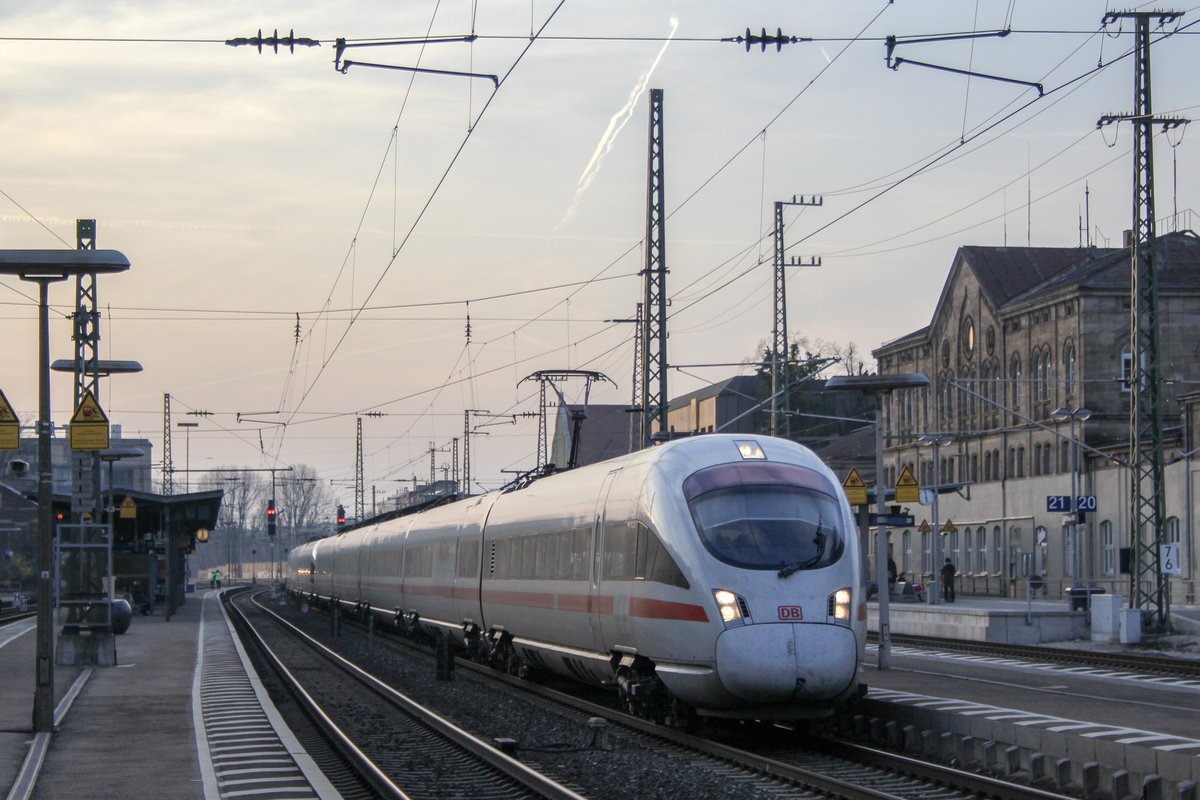 ICE T bei der Durchfahrt in Fürth Hauptbahnhof. Grüße gehen zurück an den Tf :)