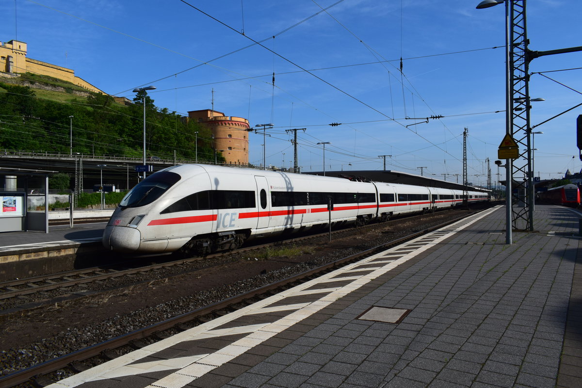 ICE-T Steht in Koblenz und fährt in kürze dann weiter nach München Hbf