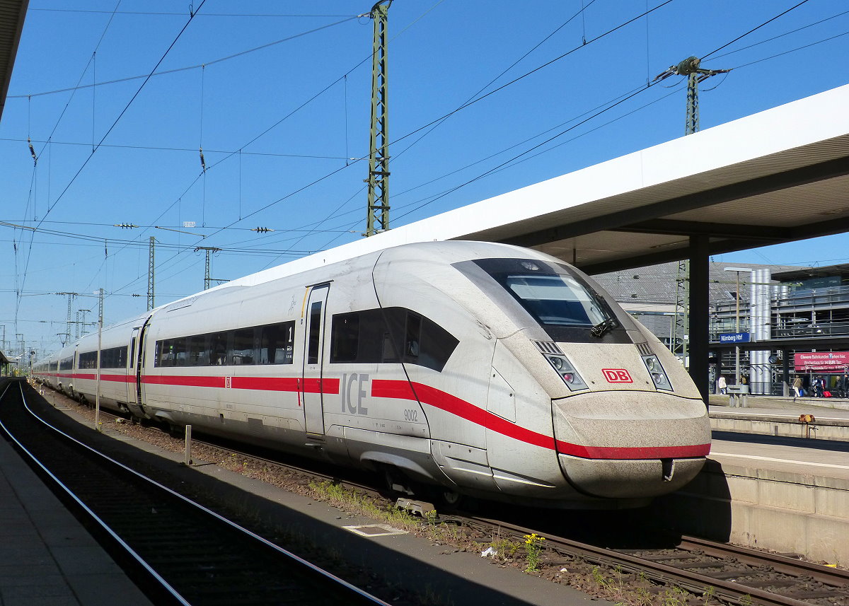 ICE4 9002 Nürnberg Hbf 06.05.2018