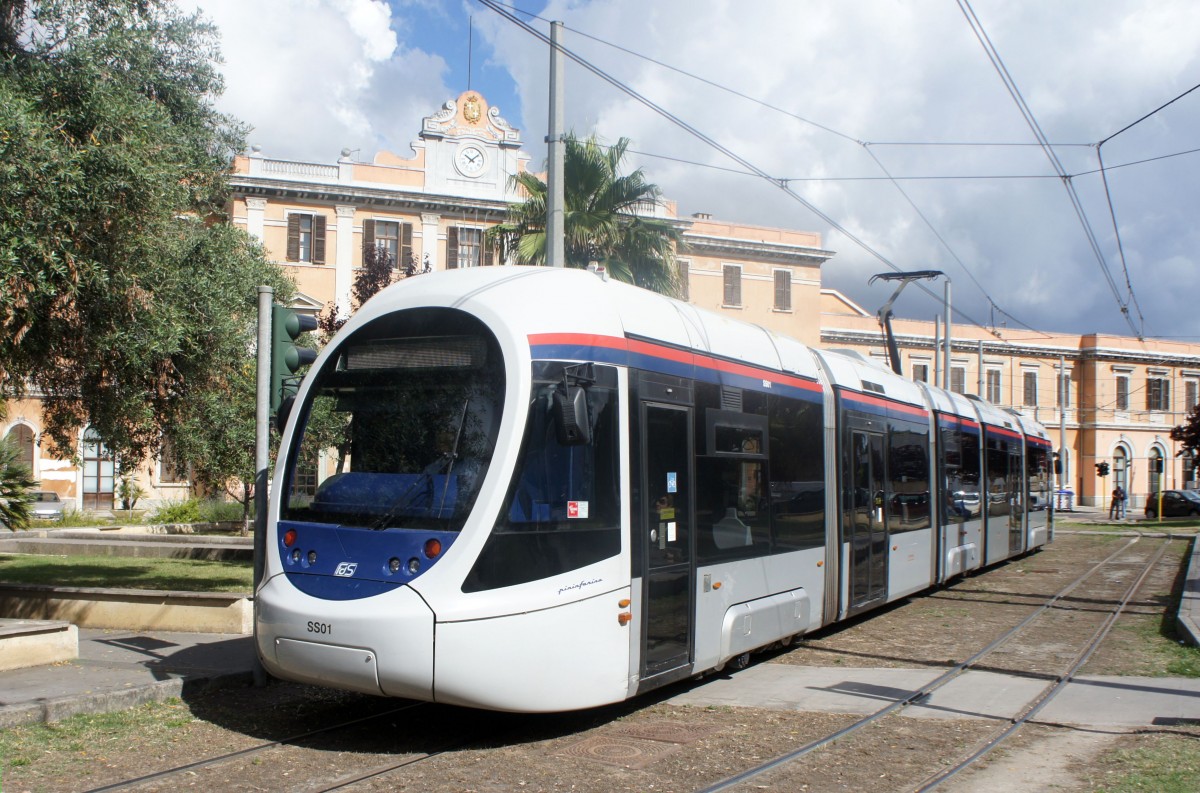 Italien / Sardinien / Straßenbahn Sassari / Stadtbahn Sassari