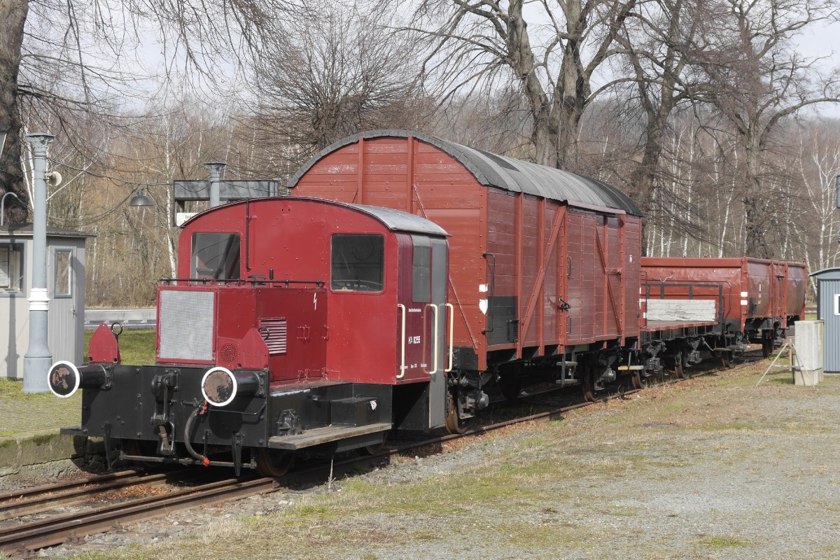Kö 0255 im Freigelände des Eisenbahnmuseums Vienenburg, 6.3.16.