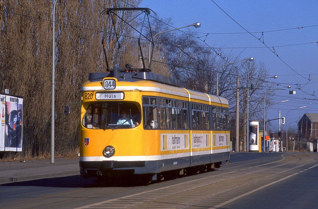 Krefeld 820, Linn, Hafenstraße, 24.02.1991.
