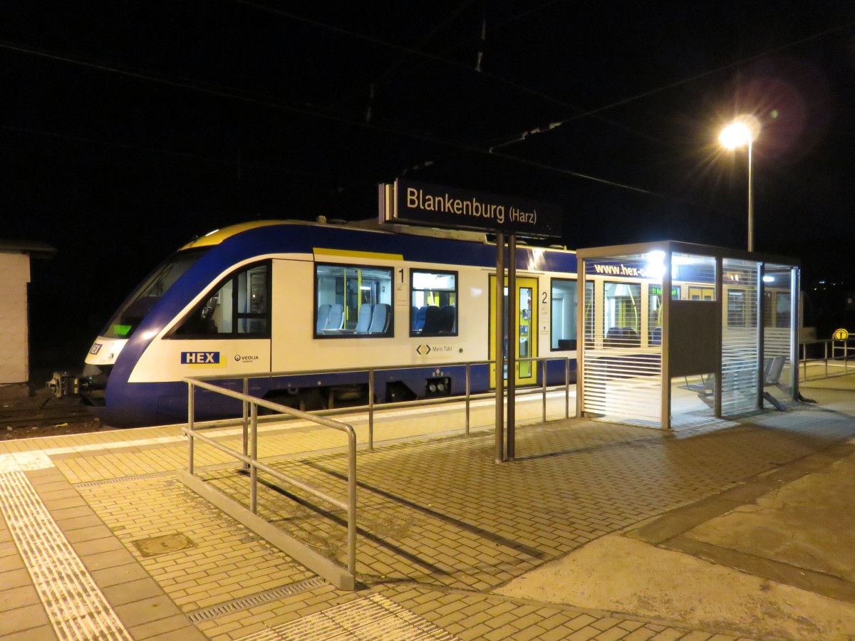 Lint 27 Hex im Bahnhof Blankenburg Harz am 28.02.2015