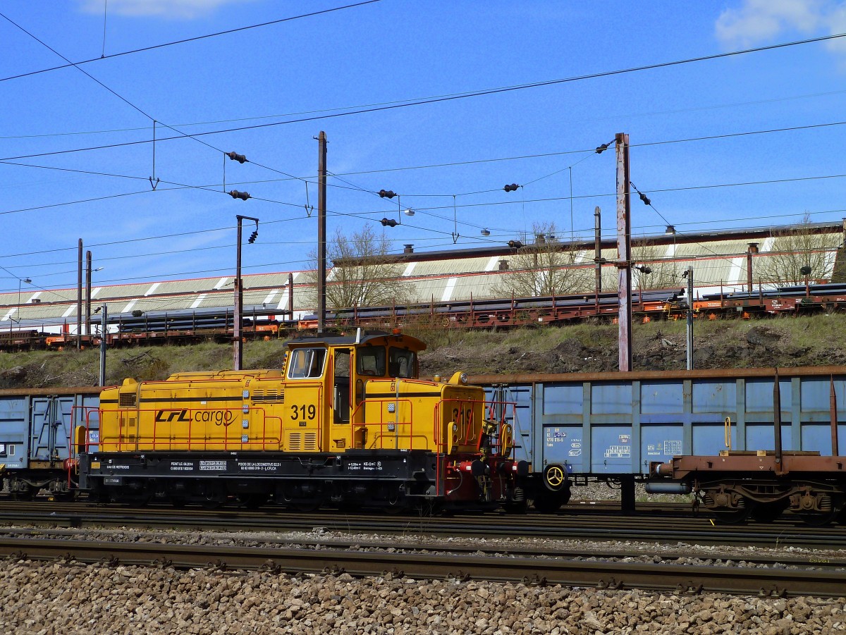 Luxemburg, Esch-Belval, CFL CARGO 319,  14.04.2015