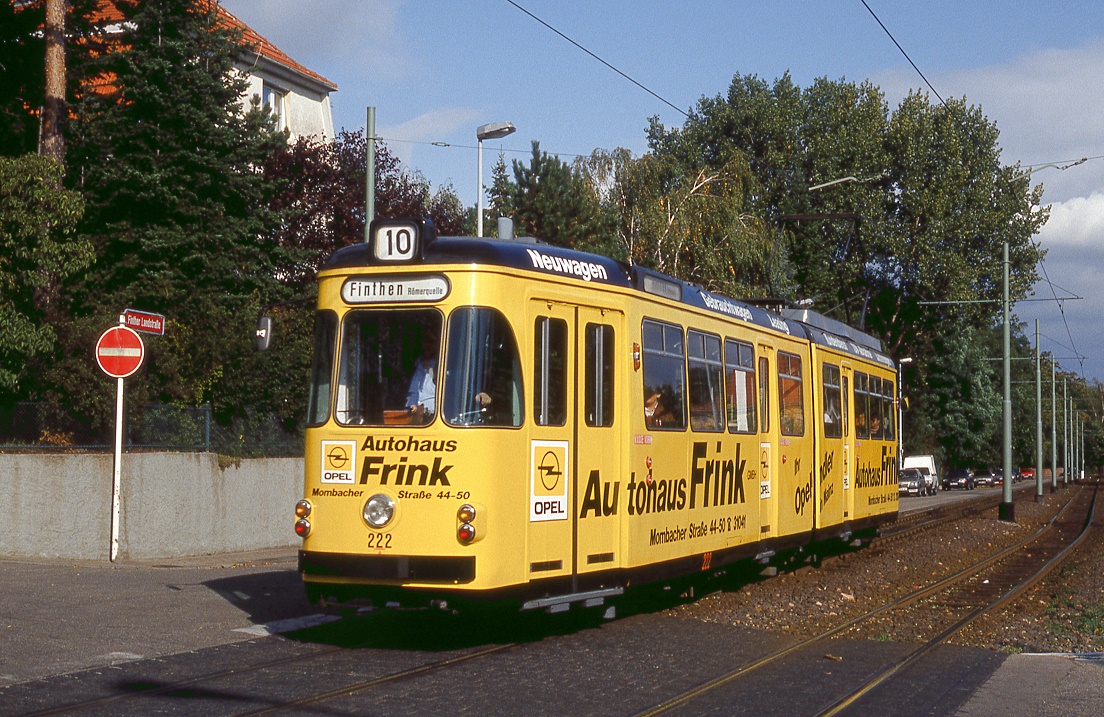 Mainz Tw 222, Finthen, 19.10.1991.