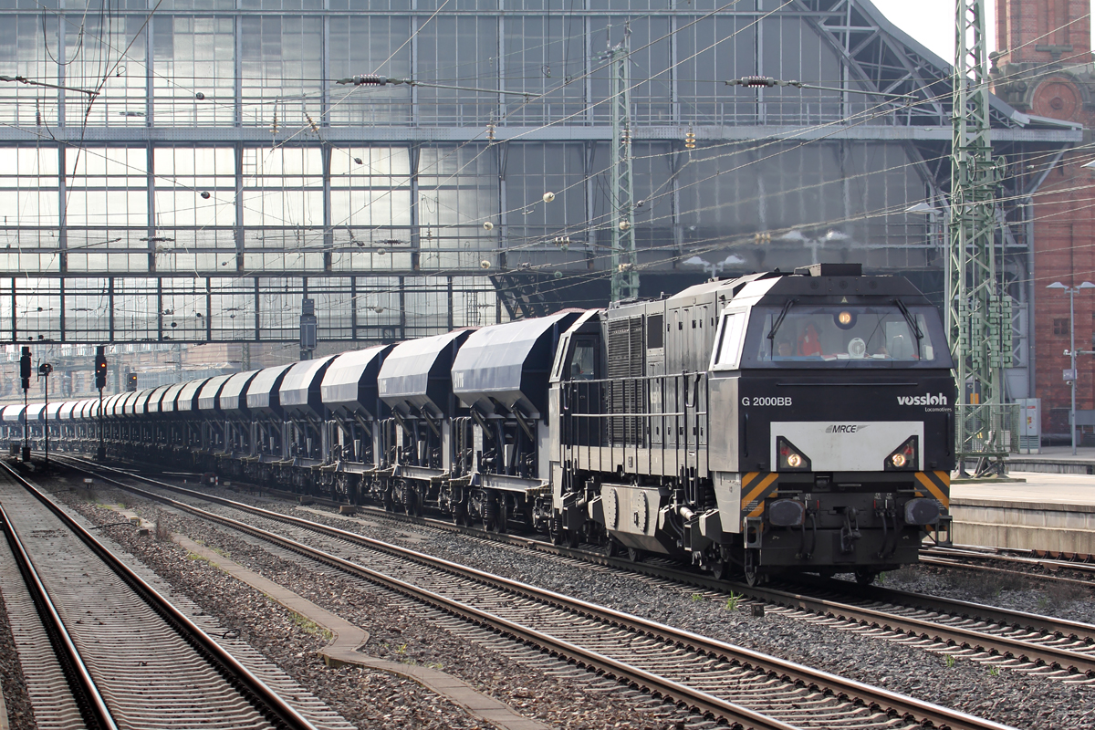 MRCE G2000BB (272 407-8) unterwegs für Northrail durchfährt Bremen Hbf. 10.4.2018