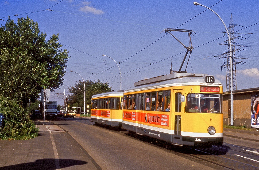 Mlheim Tw 226, Friedrich Ebert Strae, 30.09.1987.