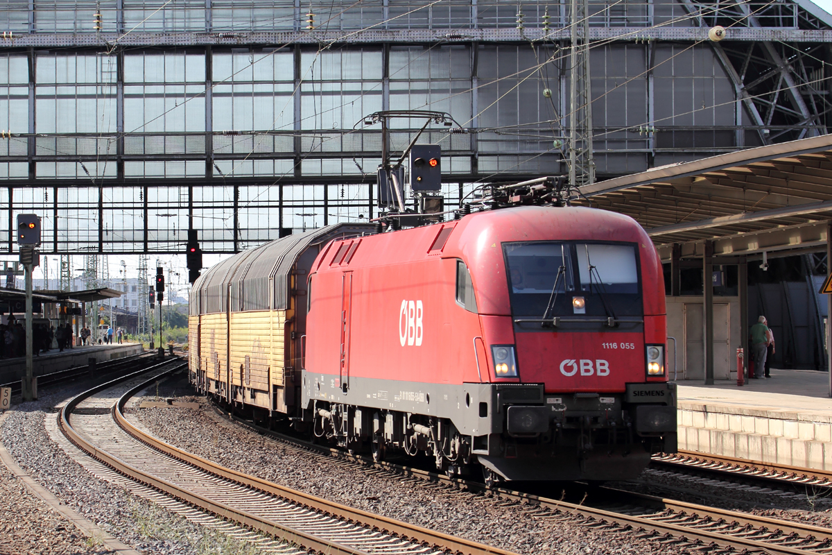 ÖBB 1116 055 in Bremen 12.7.2018