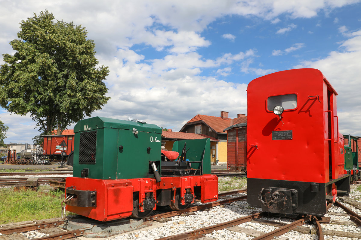 Pensionisten treffen am Gelände der Feldbahn Stainz. 
23 Juni 2018