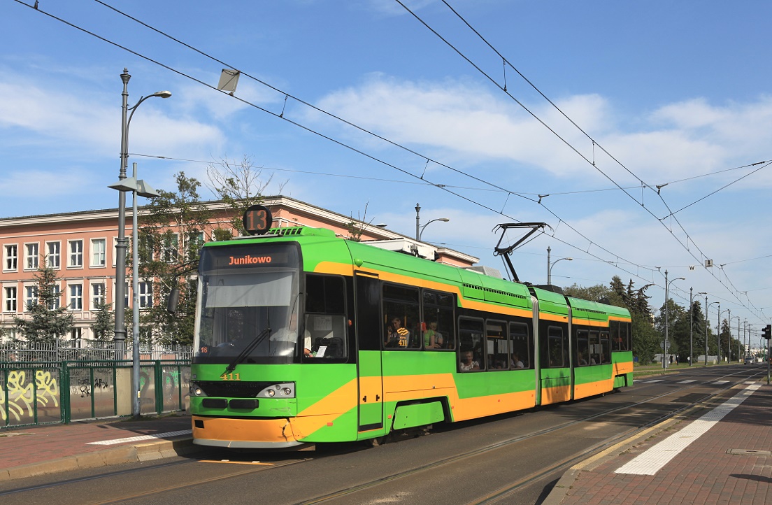 Poznań/Posen Tw 705, Ulica
Kórnicka, 24.08.2017.