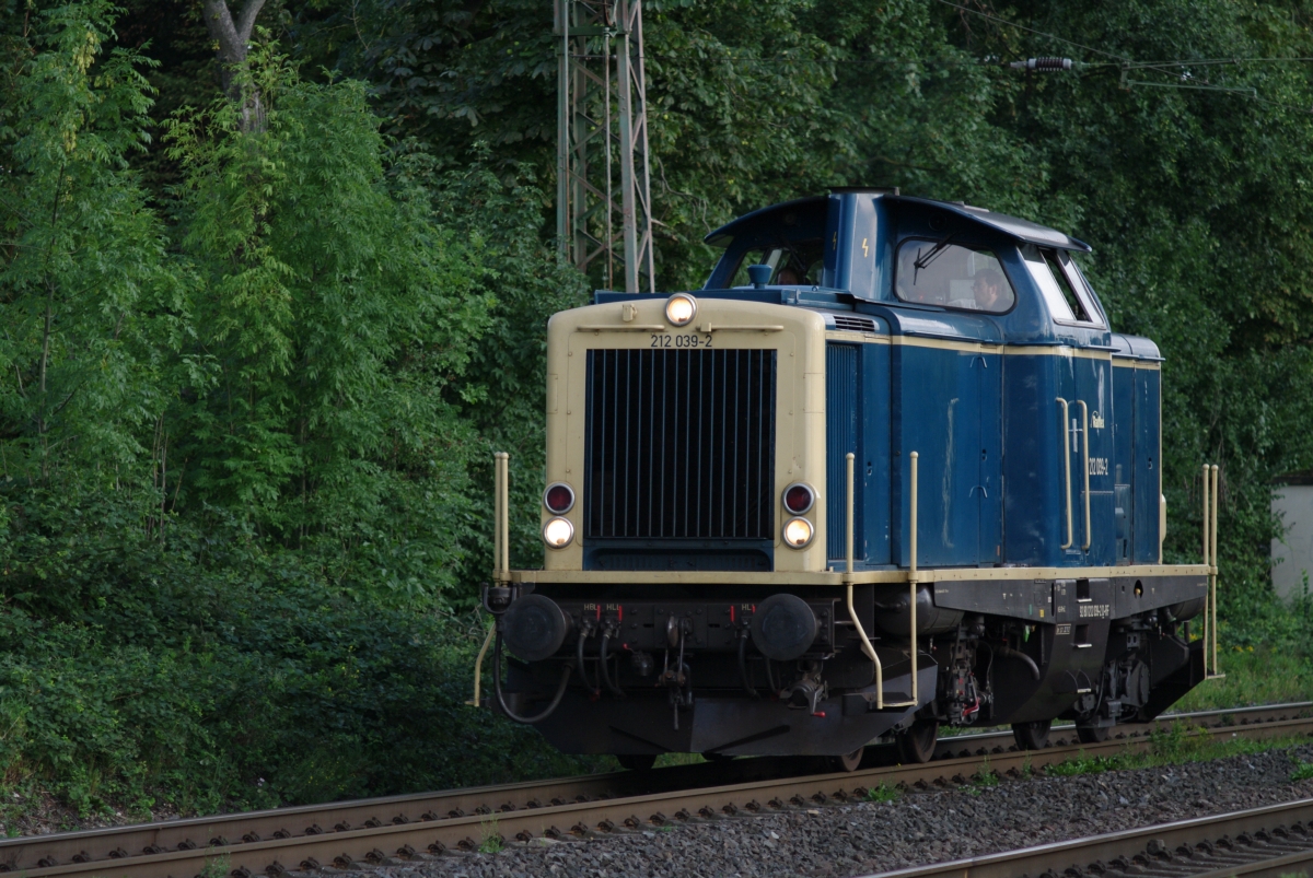 Railflex 212 039-2 am 28.08.2015 in Ratingen Lintorf