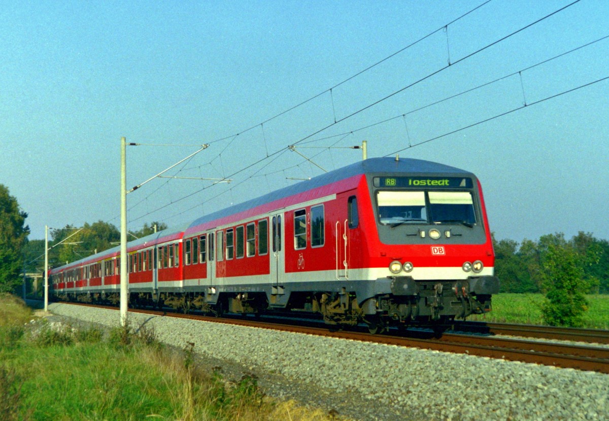 RB 24422 (Hamburg Hbf–Tostedt) am 07.10.2005 zwischen Klecken und Buchholz (Nordheide)