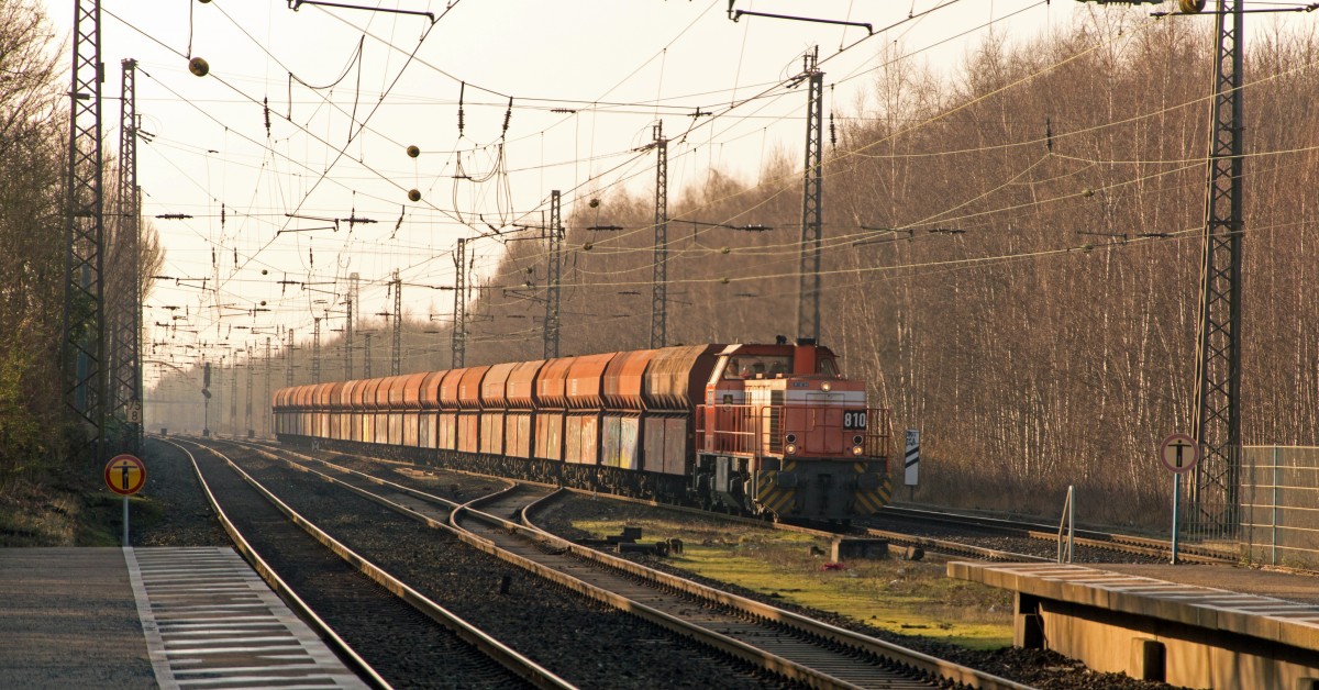 RBH 810 mit Kohle Zug 30-01-2014