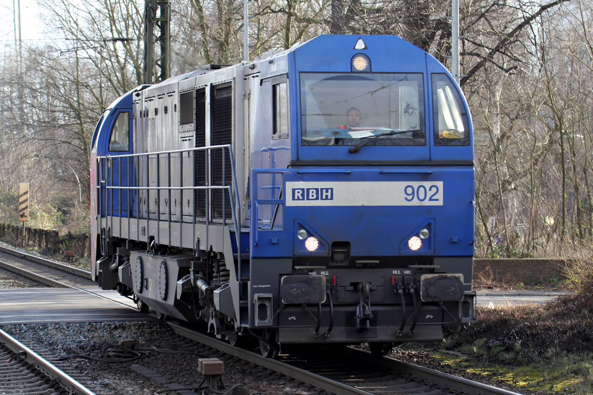 RBH 902 (273 003-4) in Recklinghausen-Süd 4.3.2015