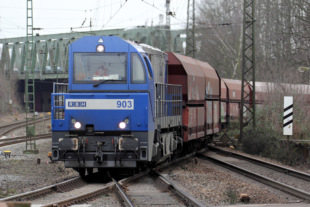 RBH 903 in Recklinghausen-Süd 6.2.2014