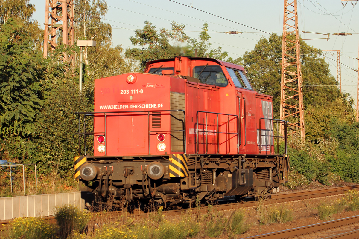 RCC 203 111-0 in Recklinghausen-Ost 27.9.2018