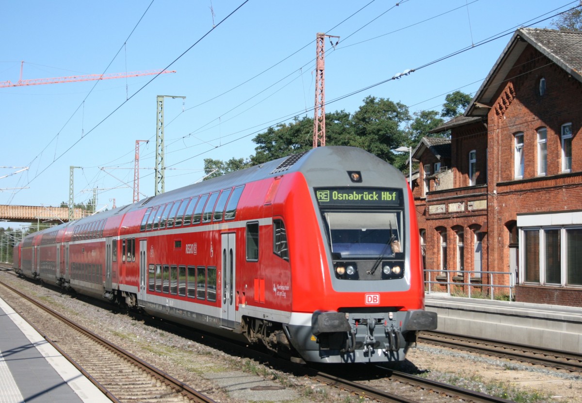 RE 4469 (Bremerhaven-Lehe–Osnabrck Hbf) am 02.10.2013 in Stubben