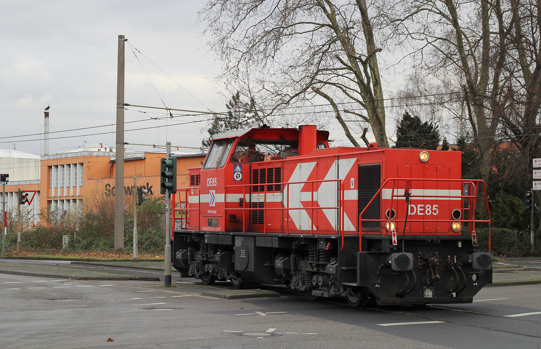 RheinCargo DE 85 // Köln-Niehl // 18. Dezember 2015