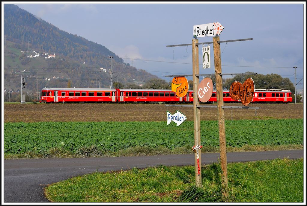 S1 1510 zwischen Zizers und Igis. (15.11.2013)