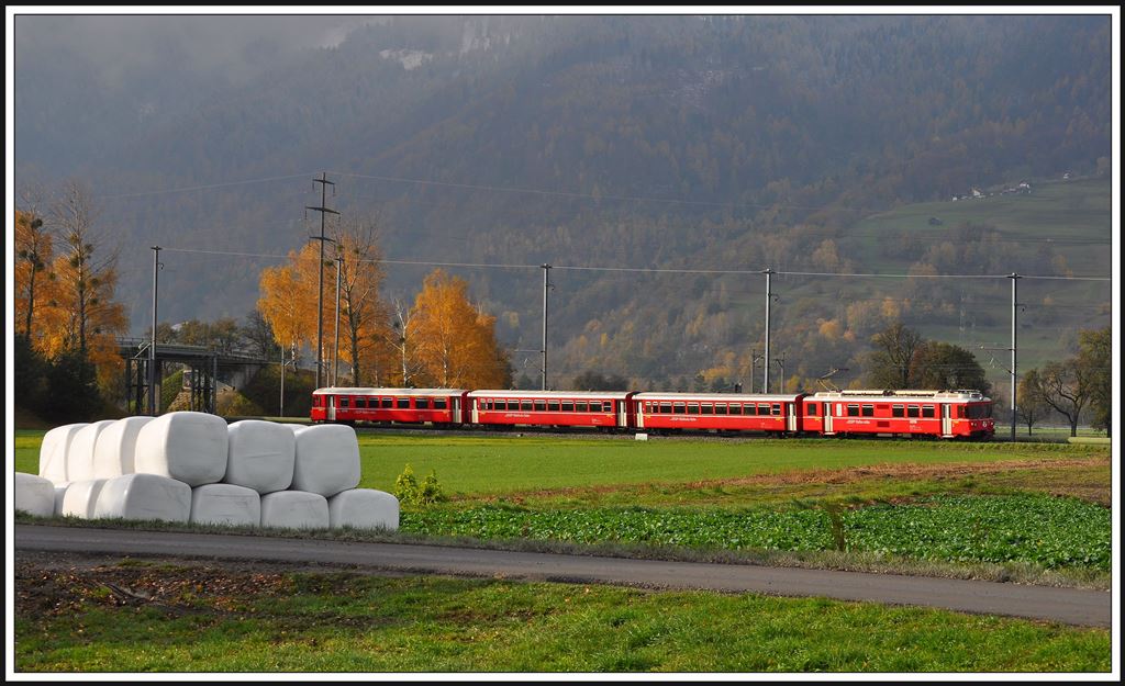 S1 1510 zwischen Zizers und Igis. (15.11.2013)