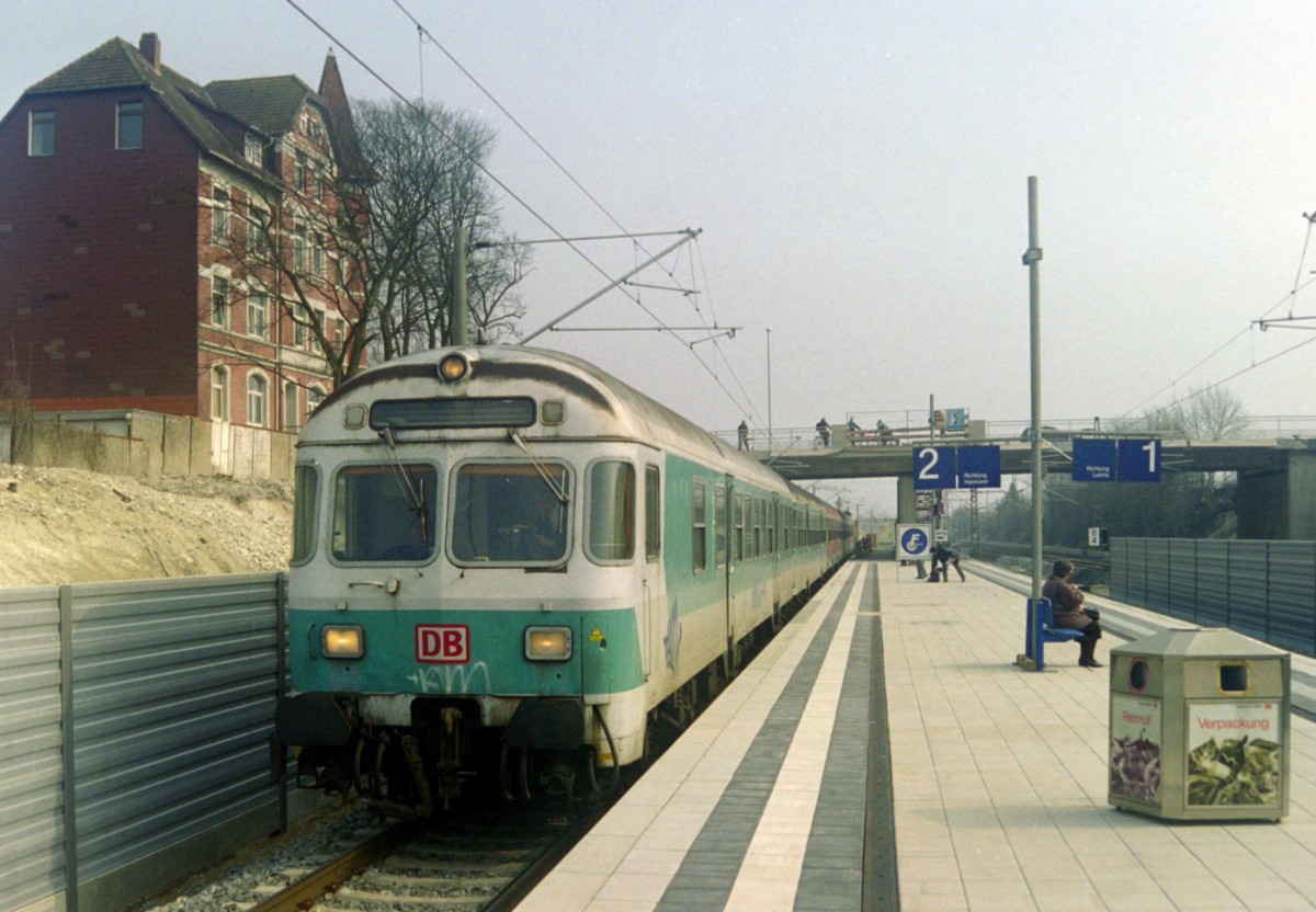 SE 34556 (Hildesheim–Hannover) am 23.03.2000 in Anderten-Misburg