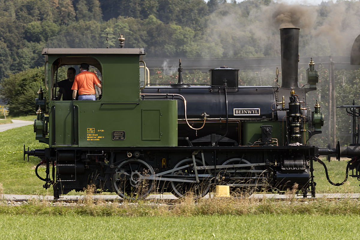 Seetalbahn, E 3/3, Beinwyl, 3, 03.09.2016 Hochdorf/Schweiz