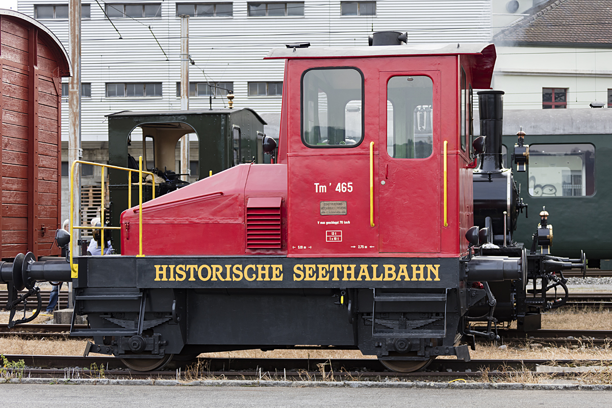 Seetalbahn, Tml, 465, 03.09.2016 Hochdorf/Schweiz
