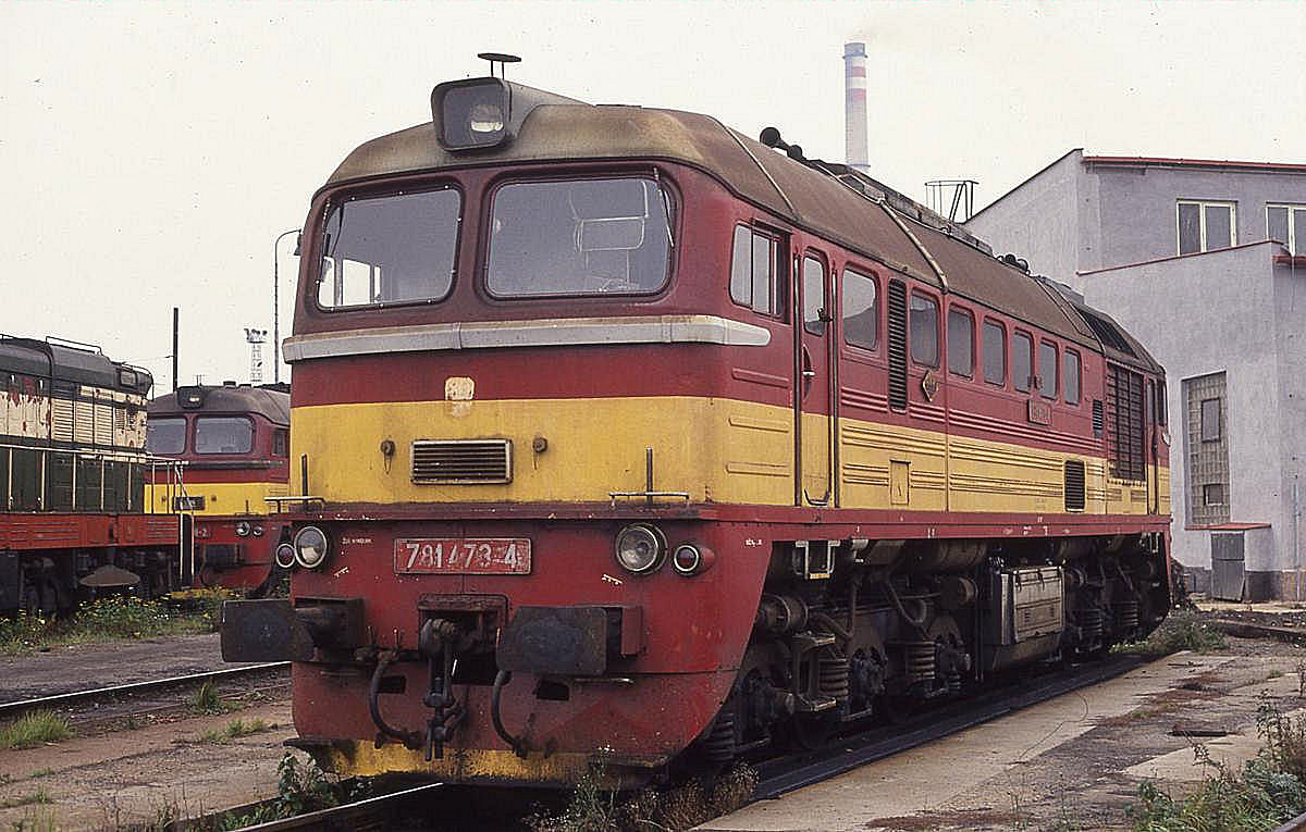 Sergej 781473 am 17.10.1993 im Depot Pilsen.