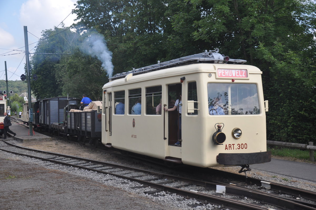 SNCV ART 300 aufgenommen beim ASVI Festival du Tram, Thuin 14.08.2016