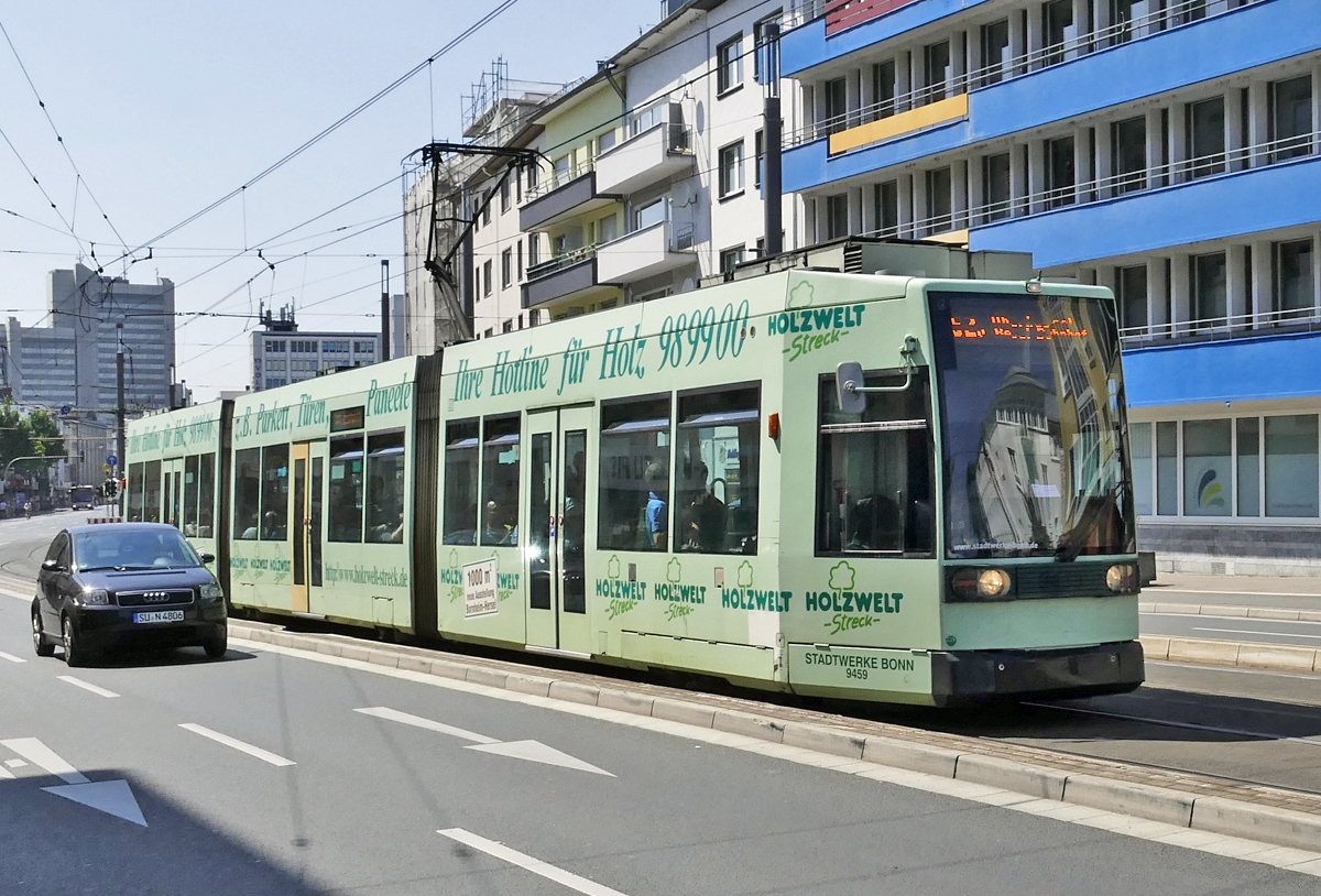 Straßenbahn der Stadtwerke Bonn in Bonn - 06.06.2018