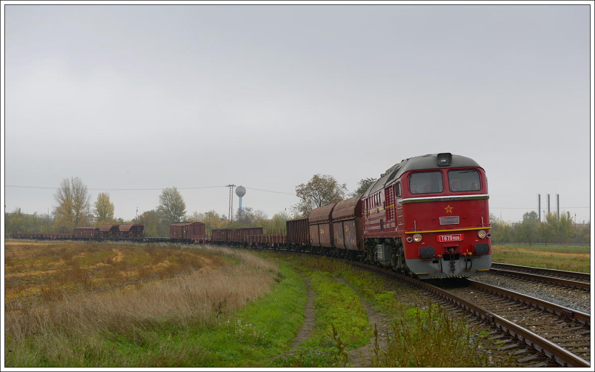 T679.1529 (781.529) am 21.10.2017 kurz nach der Ausfahrt aus Veselí nad Moravou.