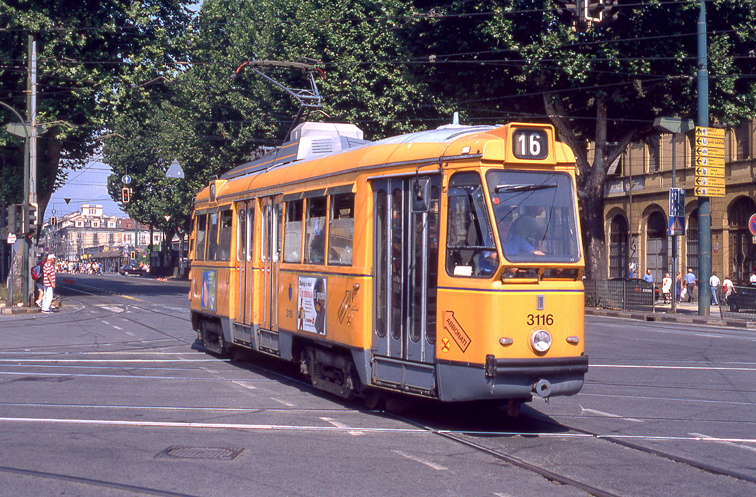 Torino 3116, Corso Regina Margherita, 22.08.1998.
