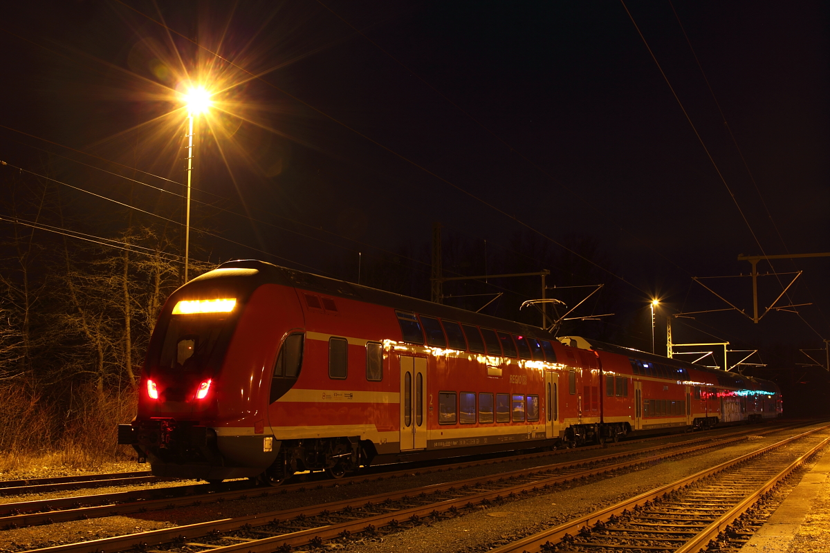 Twindexx 445 005-5 DB Regio in Hochstadt/ Marktzeuln am 07.02.2017.