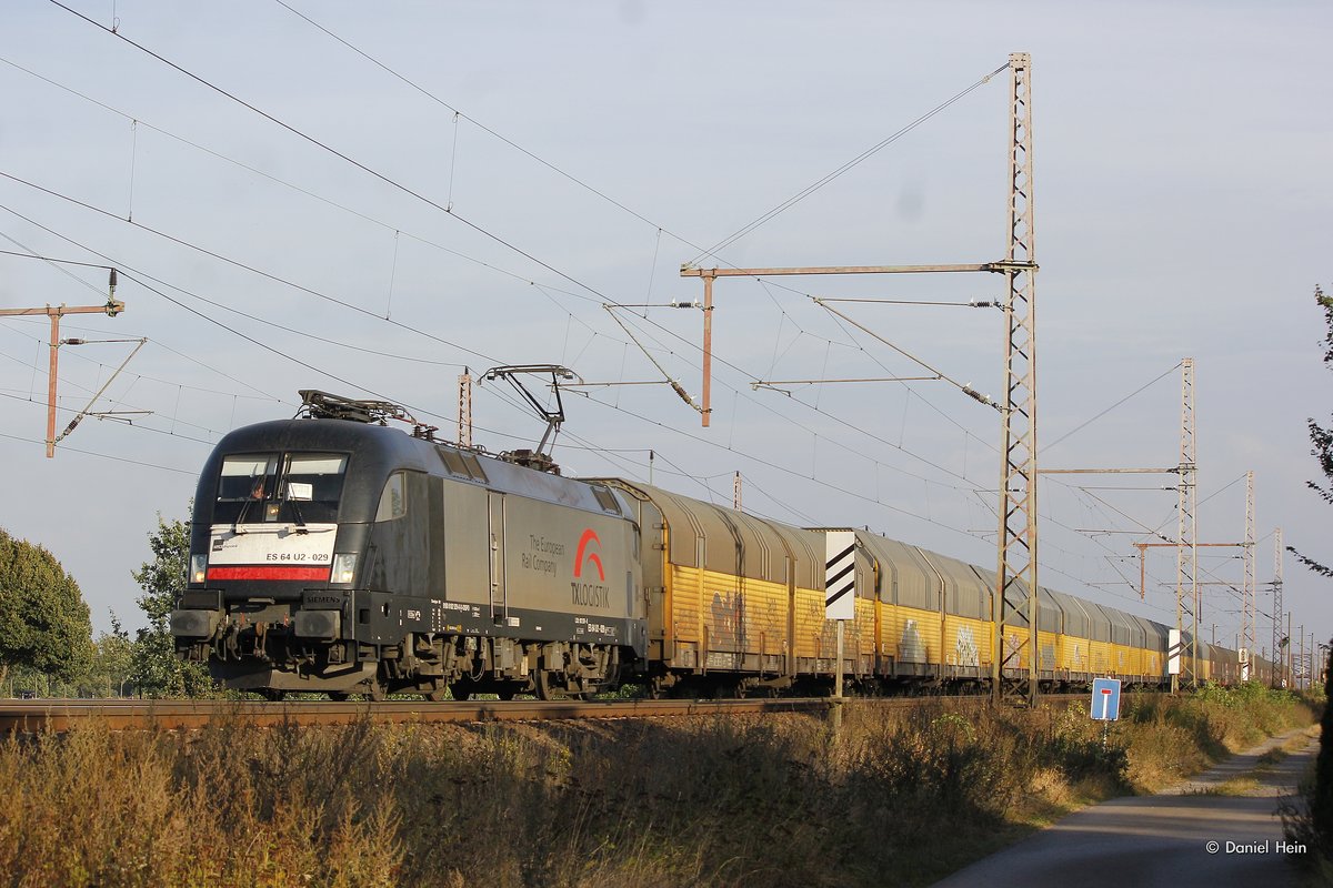TXL/MRCE 182 529 mit einem ARS Altmannzug in Dedensen Gümmer, am 30.09.2016.
