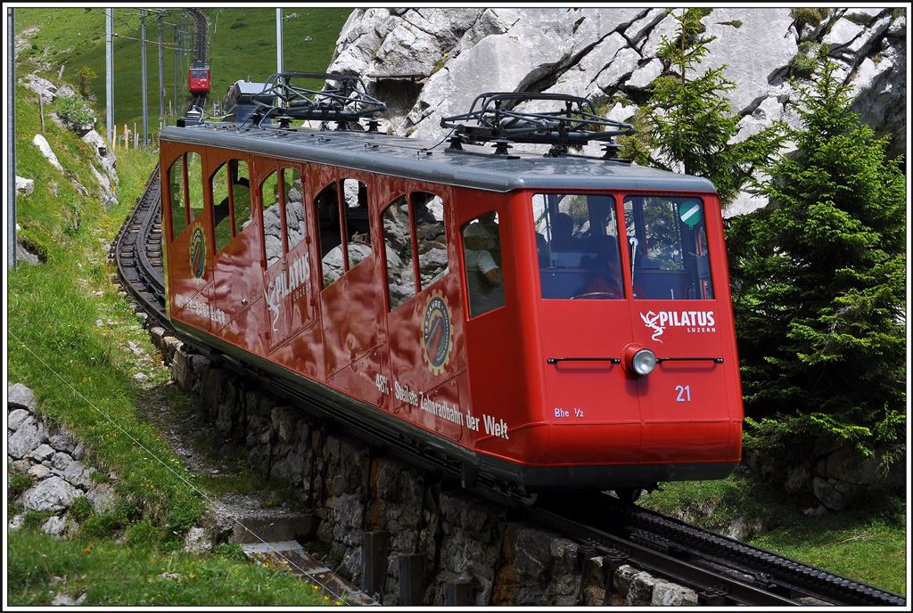 Wagen 21 auf der Alp Matt. (03.07.2014)