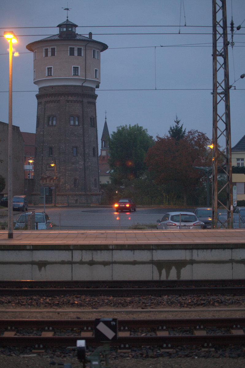 Wasserturm in Angermünde. 21.10.2016 18:11 Uhr. 