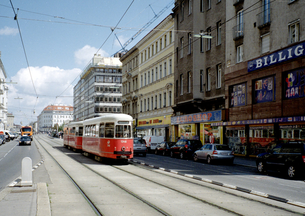 Wien Wiener Linien SL 5 (c4 1346) IX, Alsergrund, Alserbachstraße am 4. August 2010. - Scan von einem Farbnegativ. Film: Kodak FB 700-2. Kamera: Leica C2.