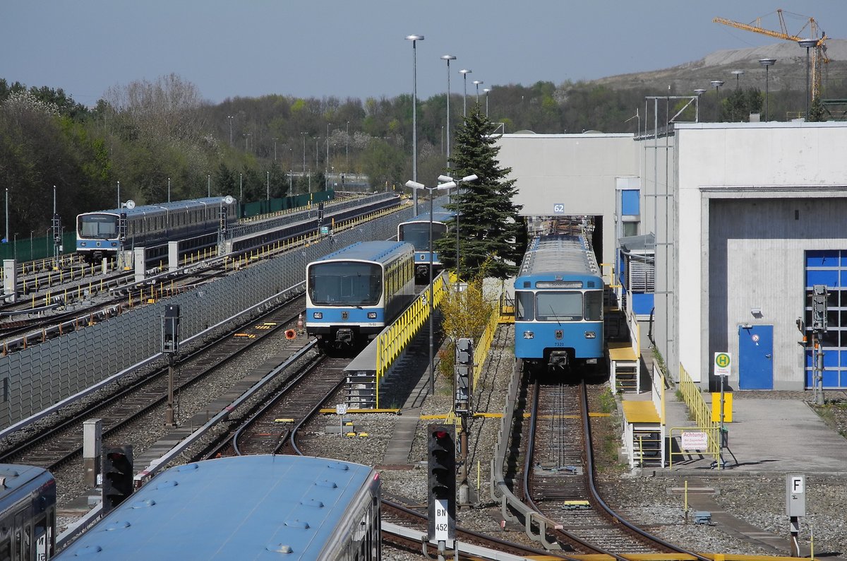 Wochenendruhe in der Basis Fröttmanning am 19.04.15