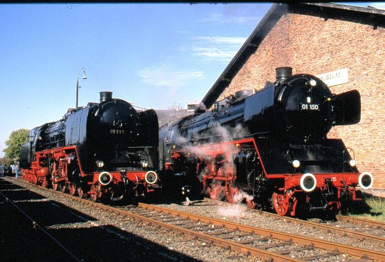 01 150 + 01 111 DDM Neuenmarkt-Wirsberg 1989