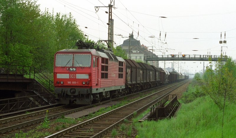180005 bei Dresden Dobritz, am 28. April 1999.