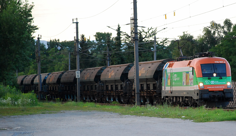 I did not know a freight train from Gmunden to