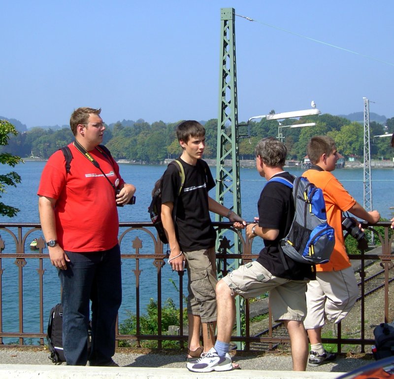 Hier mahl ein R�ckblick zum 1. Bahnbilder treffen aus Lindau