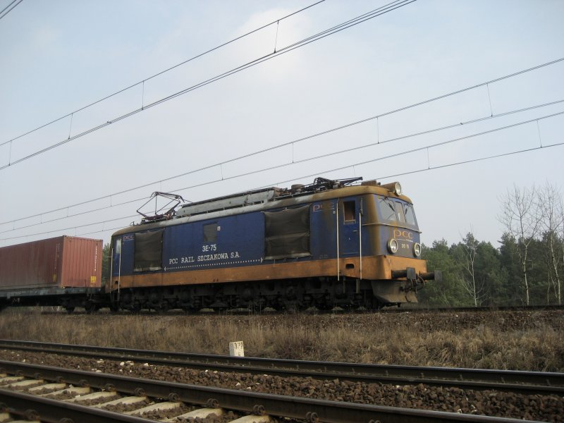 3E-75 am 21.02.2008 in Bydgoszcz.  